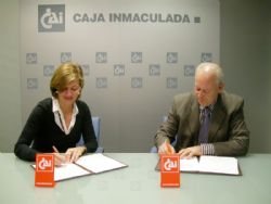 Caja Inmaculada renueva su apoyo al CAI Club Ciclista Aragon�s