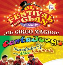 «El Festival del Clan» y «Cantajuego» dos espectáculos infantiles que visitan Zaragoza estas navidades