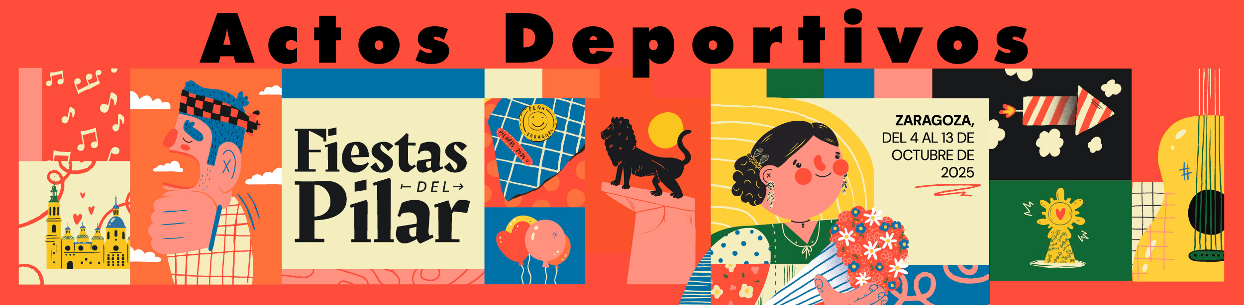Ver toda la programación de las Fiestas del Pilar 2025