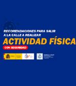 Recomendaciones para salir a la calle a realizar actividad física con seguridad