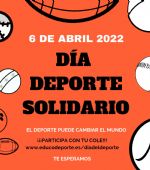 Los centros educativos zaragozanos celebrarán el 6 de abril el Día del Deporte Solidario para el Desarrollo y la Paz