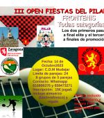 III Open Fiestas del Pilar de Frontenis