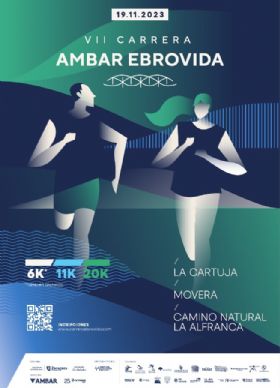Carrera Ambar Ebrovida «La Cartuja - Movera - Camino Natural La Alfranca» 6K 11K 20K