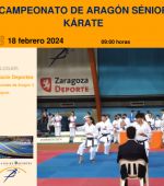 Campeonato de Aragón Sénior de Kárate