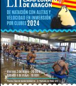 LII Campeonato de Aragón de Natación con Aletas y Velocidad en Inmersión