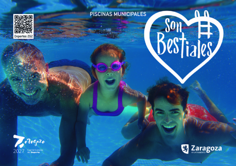 Las piscinas municipales de Zaragoza abrirán el 8 de junio con los mismos precios que los últimos años