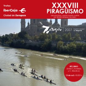 ¡¡ SUSPENDIDO!! XXXVIII Trofeo «Ibercaja-Ciudad de Zaragoza» de Piragüismo