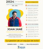 Charla de Joan Jané, entrenador olímpico de waterpolo