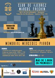 IV Torneo de Ajedrez Sub 2400 «Memorial Mercedes Parrón»