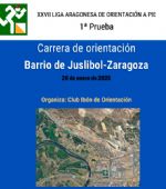 Carrera de Orientación «Juslibol». 1ª prueba de la Liga Aragonesa de Orientación 2025