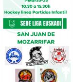 Cuarta Sede de la Liga Euskadi Infantil de Hockey Línea