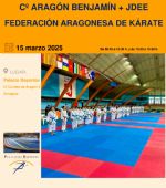 Campeonato Aragón Benjamín + JDEE de Kárate