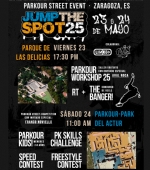 Evento Parkour «Jump the spot» 2025