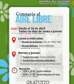 Actividad Física al Aire Libre, para adultos y seniors