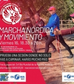 Programación del «Club Nordic Walking Cierzo Trail» para el Día Mundial de la Marcha Nórdica