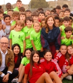 El barrio rural de Juslibol estrena campo de fútbol 7 tras una inversión municipal de 317.824 euros