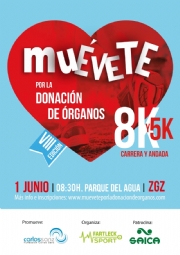 VIII Carrera Popular «Muévete por la donación de órganos»