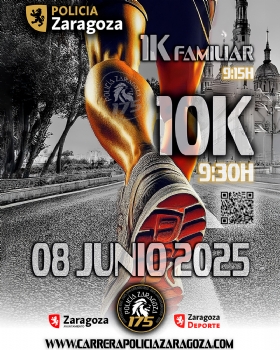 Carrera Policía Zaragoza -175º Aniversario