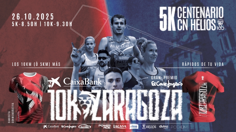 XVIII CaixaBank 10k Zaragoza + 5k Centenario Helios