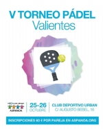 V Torneo de Pádel «Valientes»