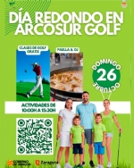 Jornada de Puertas Abiertas de Arcosur Golf el domingo 26 de octubre