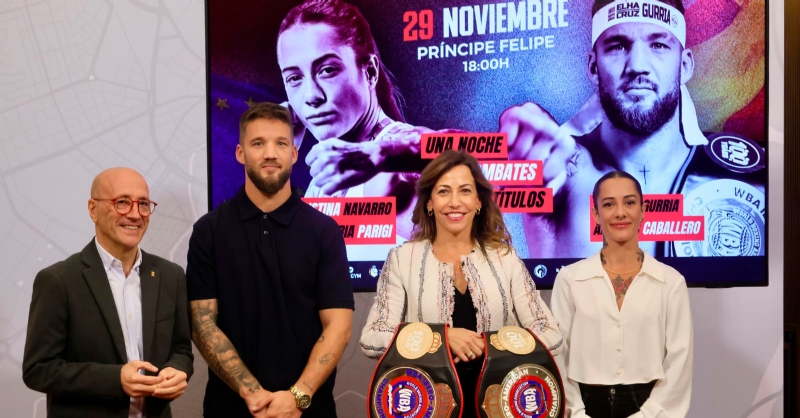 Los boxeadores zaragozanos Cristina Navarro y Ezequiel Gurría competirán por cuatro títulos internacionales en el Pabellón Príncipe Felipe Los boxeadores zaragozanos Cristina Navarro y Ezequiel Gurría competirán por cuatro títulos internacionales en el Pabellón Príncipe Felipe
