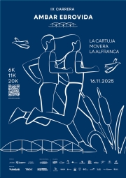IX Carrera Ambar Ebrovida «La Cartuja - Movera - Camino Natural La Alfranca» 6K 11K 20K