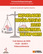 Jornada sobre novedades legislativas 2025 en materia de deporte