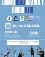 Torneo Head Infantil y Júnior de Tenis