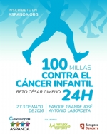 100 Millas contra el Cáncer Infantil - Reto César Gimeno 24 H