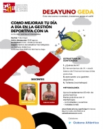 Desayuno GEDA: Inteligencia Artificial aplicada a la gestión deportiva