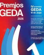 IV EDICIÓN PREMIOS GEDA 2026 - APERTURA DE CANDIDATURAS