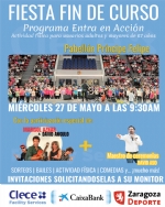 Fiesta Fin de Curso del programa «Actividad física para adultos y personas mayores de 67 años»