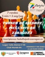 Torneo de Ajedrez Inclusivo de Zaragoza