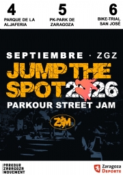 Evento Parkour «Jump the spot» 2026