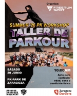 Taller de Parkour «SUMMER' 26 PK WORKSHOP»