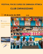 Festival Fin de Curso de Gimnasia Rítmica Club Zaragozano