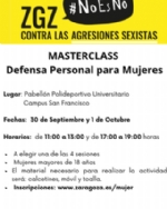 Masterclass Gratuitos de Defensa Personal para Mujeres