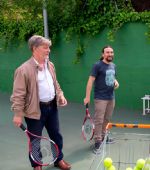 El Ayuntamiento de Zaragoza respalda un programa para acercar la práctica del tenis a colectivos con dificultades