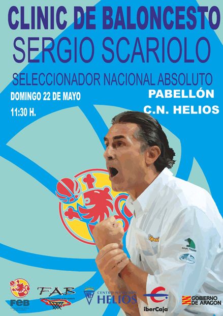 Clinic de baloncesto de SERGIO SCARIOLO