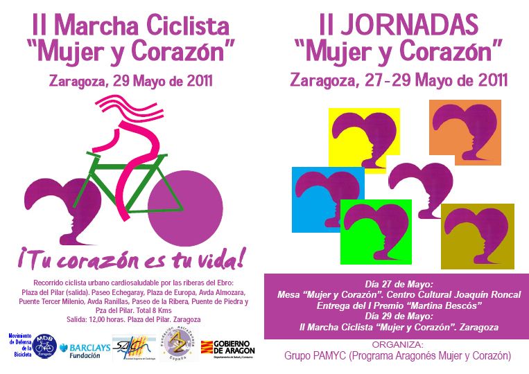 II Marcha Ciclista «Mujer y Corazón»