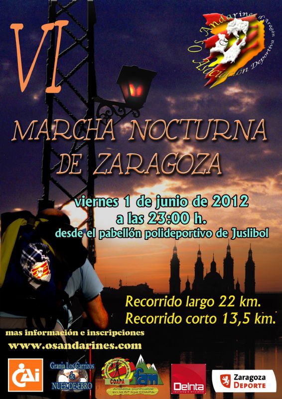 VI Marcha nocturna de Zaragoza