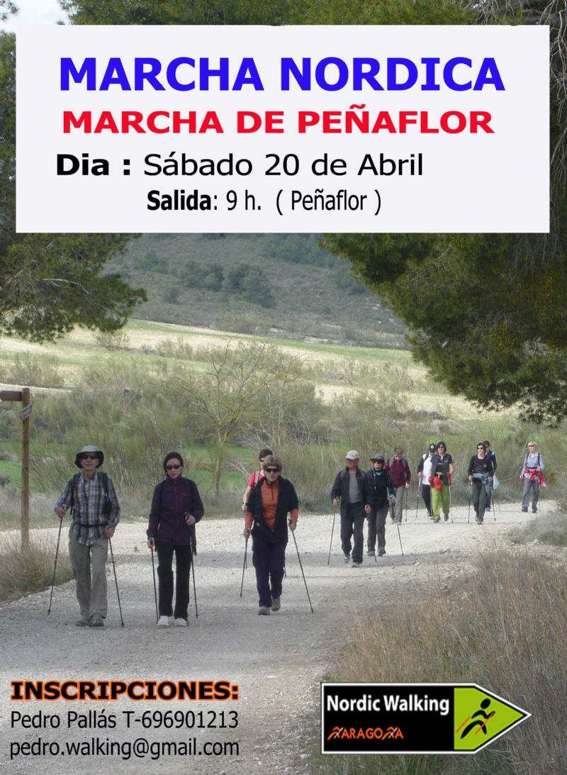 Marcha Nórdica Peñaflor (El Vedado - Vértice del Campillo)