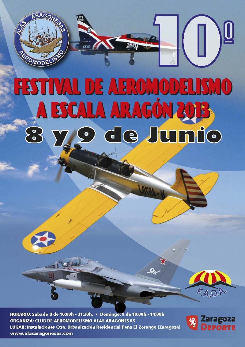 Festival de Aeromodelismo a Escala «Aragón 2013»