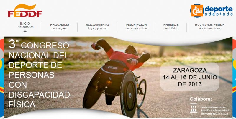 3º Congreso de la Federación Española de Deportes de Personas con Discapacidad Física
