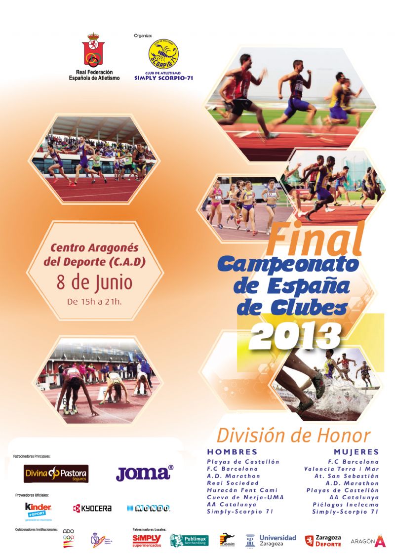 Final del Campeonato de España de Clubes de Atletismo
