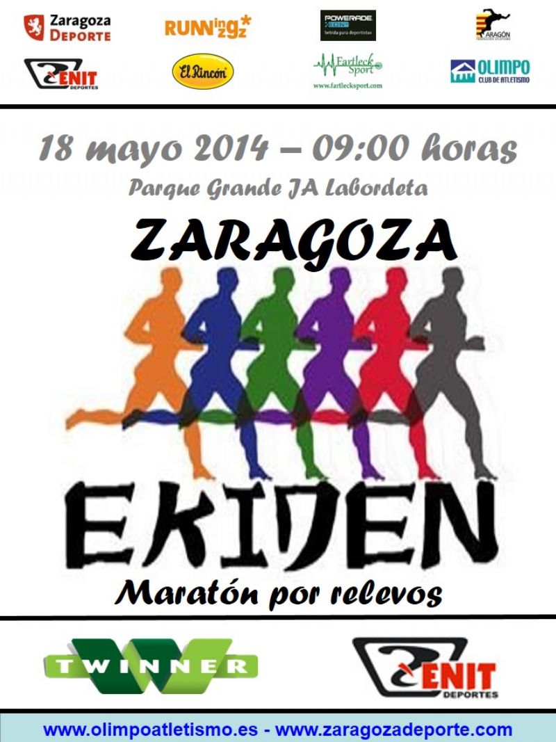II Ekiden Zaragoza Maratón por Relevos