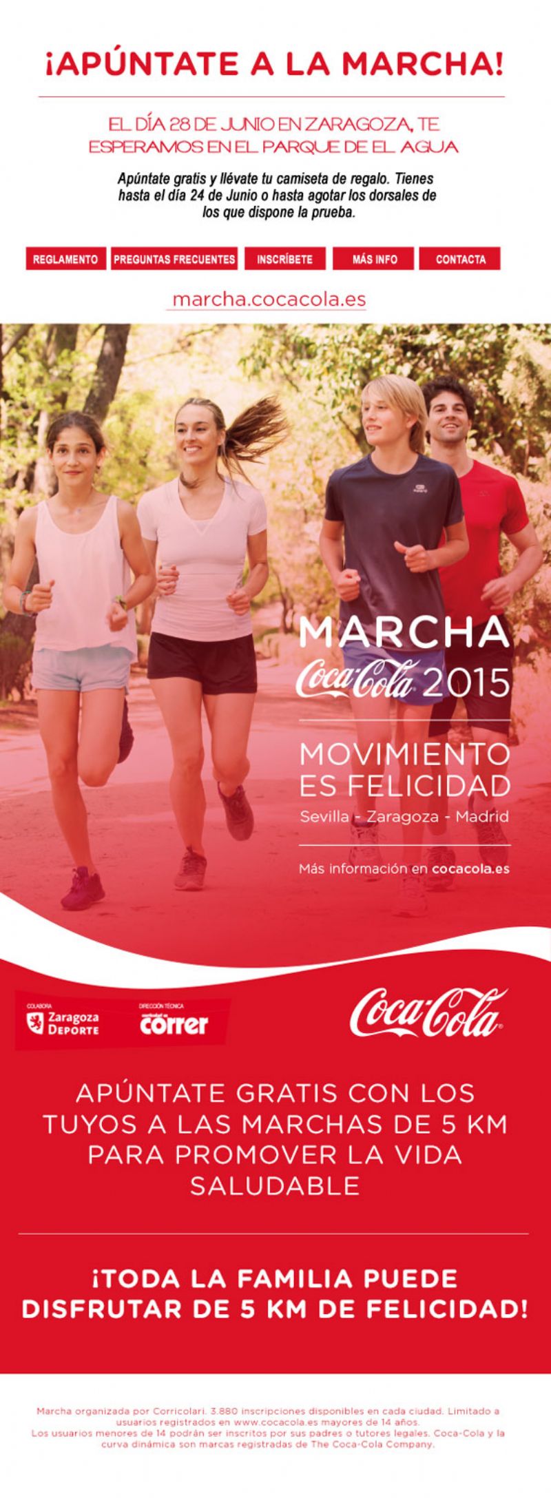 Marcha Coca Cola 2015