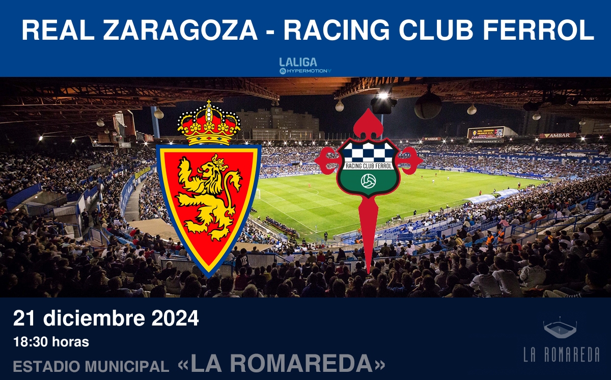 Real Zaragoza - Racing Club Ferrol