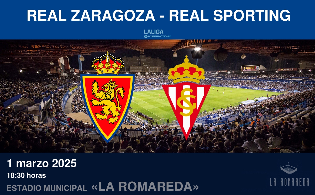 Real Zaragoza - Real Sporting de Gijón